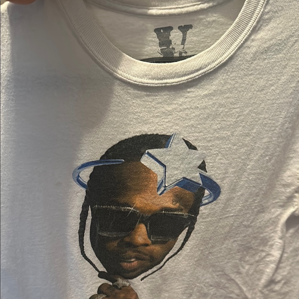 Vlone pop smoke shirt